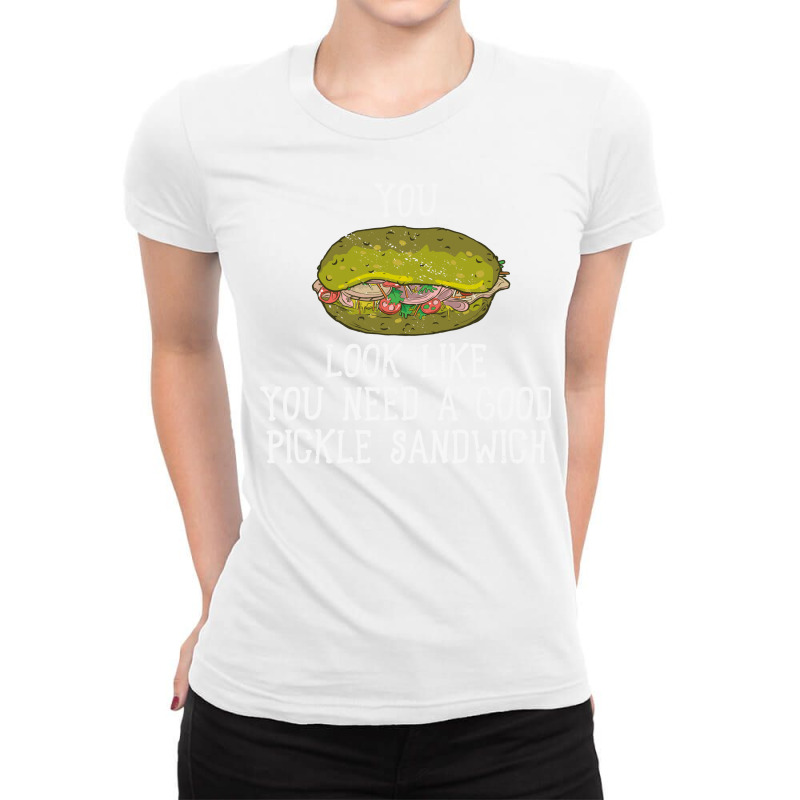 You Look Like You Need A Good Sandwich Vintage Ladies Fitted T-Shirt by tiniripayasay | Artistshot