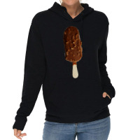 Chocolate Almond Ice Cream Bar Hipster Lightweight Hoodie | Artistshot