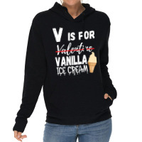 Vanilla Flavor Ice Cream Valentines Day 2023 Gelat Lightweight Hoodie | Artistshot