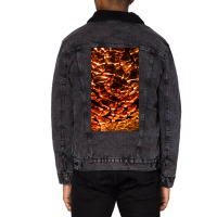 Dragon Scales Unisex Sherpa-lined Denim Jacket | Artistshot