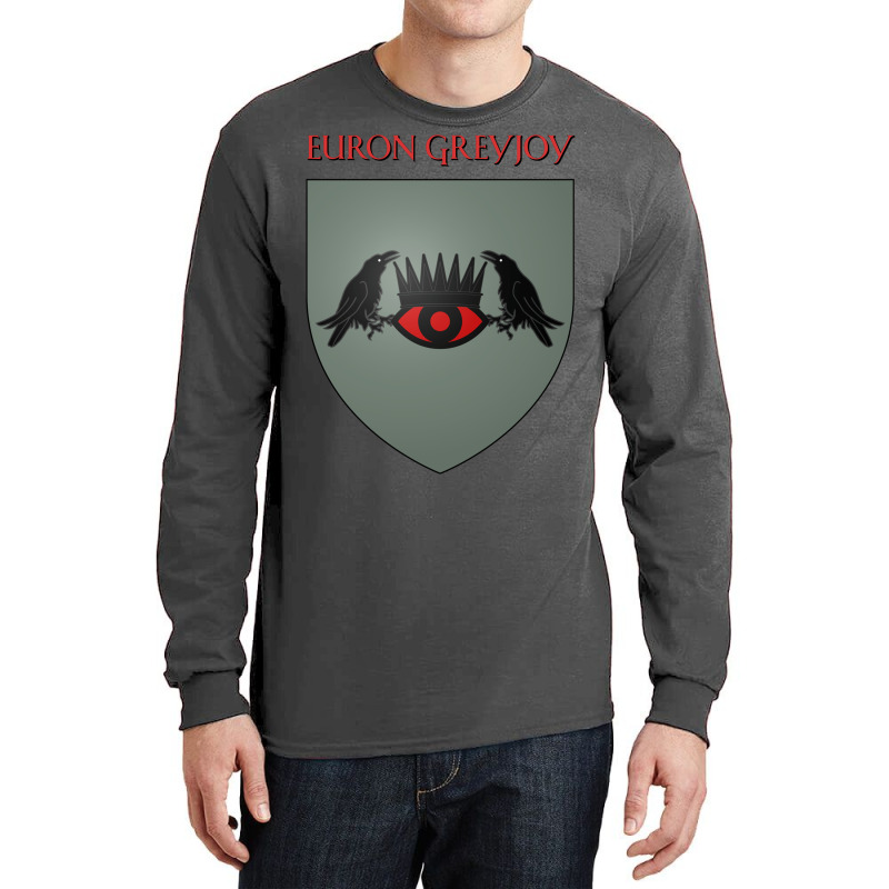 Euron Greyjoy Coat Of Arms Heraldry Sigil   A Song Long Sleeve Shirts | Artistshot