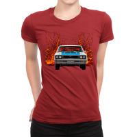 1970 Amc Rebel 70s Ladies Fitted T-shirt | Artistshot