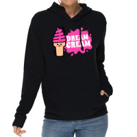 Ice Cream Cone Kawaii Cute Face Cute Lightweight Hoodie | Artistshot