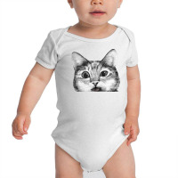 Silly Cat Baby Bodysuit | Artistshot