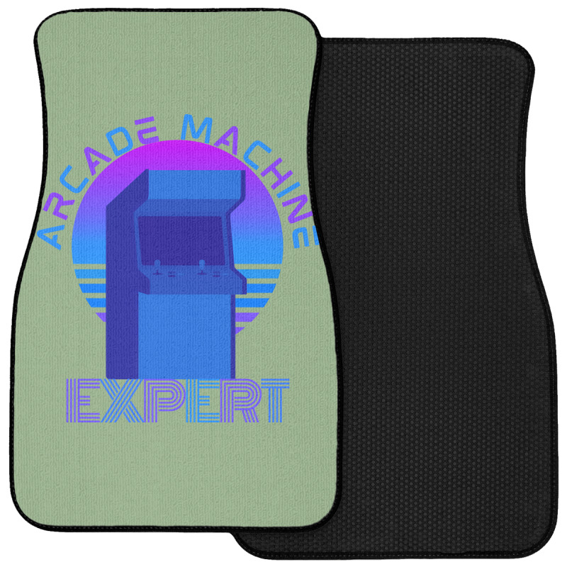 Arcade Machine Expert Aesthetic Front Car Mat | Artistshot