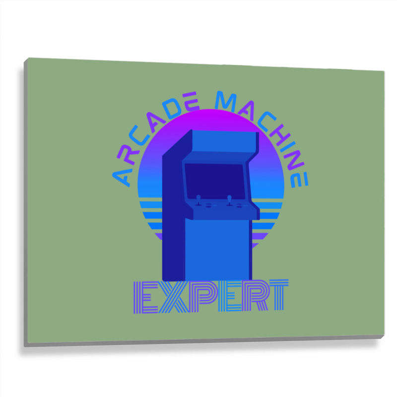 Arcade Machine Expert Aesthetic Metal Print Horizontal | Artistshot