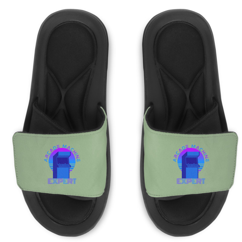 Arcade Machine Expert Aesthetic Slide Sandal | Artistshot