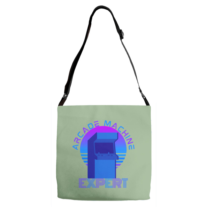 Arcade Machine Expert Aesthetic Adjustable Strap Totes | Artistshot