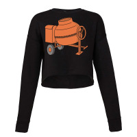 Concrete Mixer Cool Cropped Sweater | Artistshot