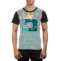 A Woman Cannot Survive On Quilting Alone Hipster Graphic T-shirt | Artistshot