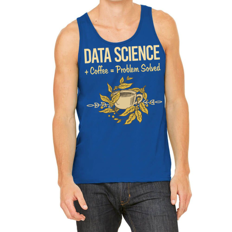 Data Science Yellow Tank Top | Artistshot