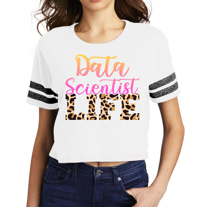 Data Scientist Life Hippie Scorecard Crop Tee by murviepapyiy | Artistshot