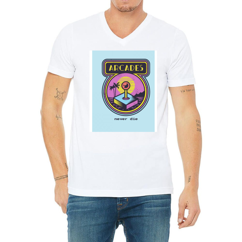 Arcades Cute V-neck Tee | Artistshot