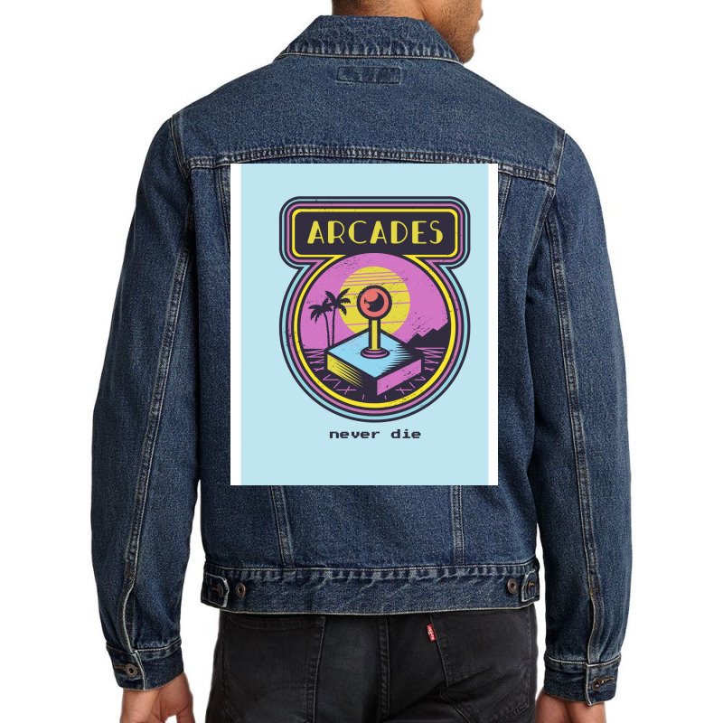 Arcades Gift Men Denim Jacket | Artistshot