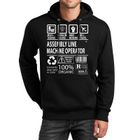 Assembly Line Machine Operator T  Multitasking Cer Unisex Hoodie | Artistshot