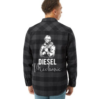 Diesel Mechanic Gift Idea Retro Flannel Shirt | Artistshot