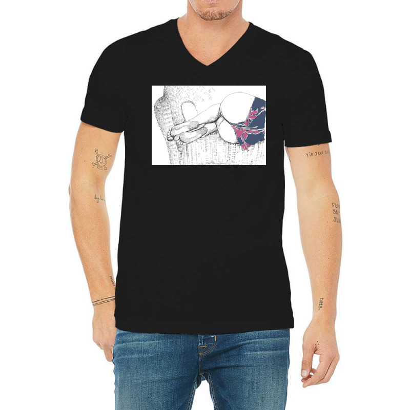 Sweet Dreams V-Neck Tee by barleydixon | Artistshot