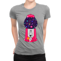 Astronaut Gum Machine Hipster Ladies Fitted T-shirt | Artistshot