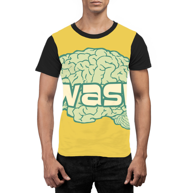 Ecological Green Emblem For Brainwashing 80s Graphic T-shirt | Artistshot