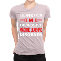 Funny Obsessive 01 Machine Learning Boy Ladies Fitted T-shirt | Artistshot