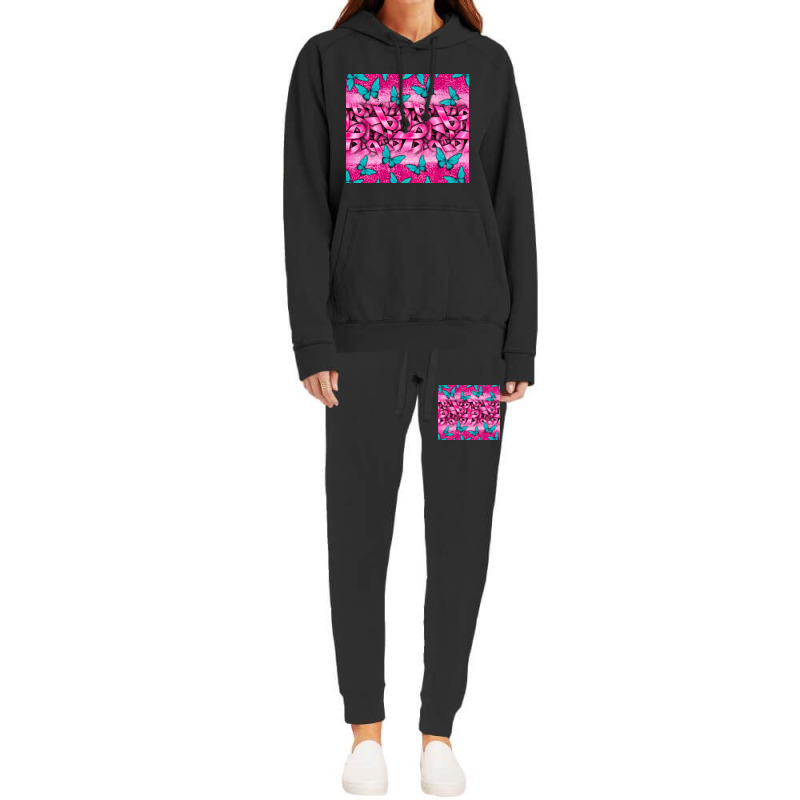 Leopard Glitter Breast Cancer Tumbler Hoodie & Jogger Set | Artistshot