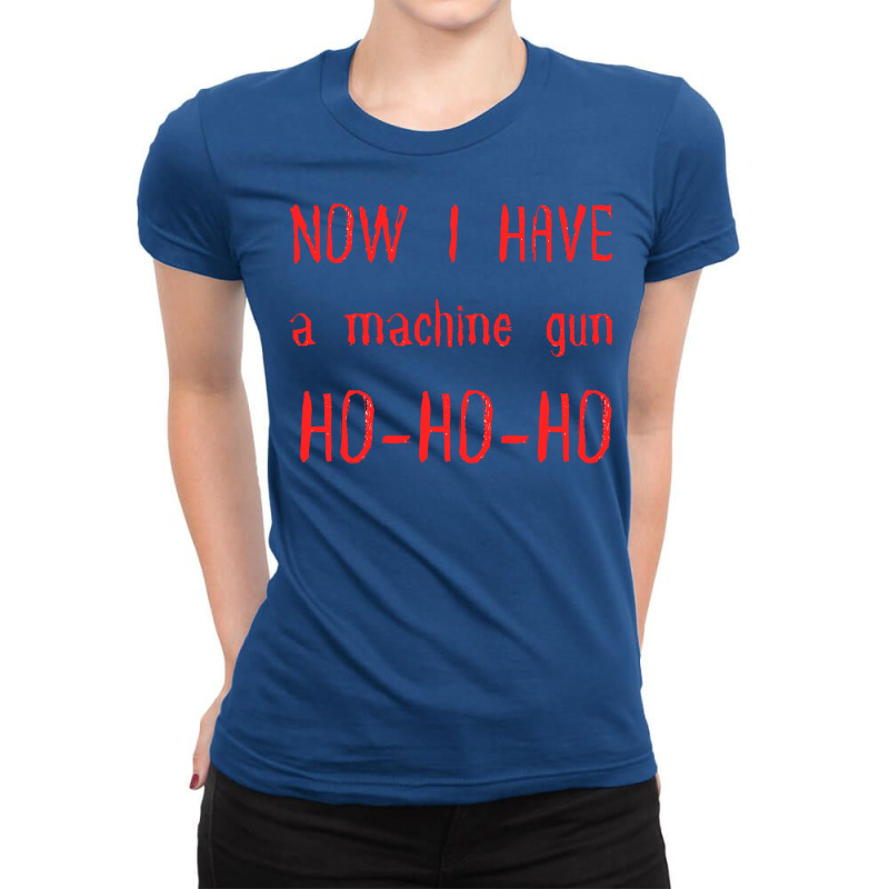 How I Have A Machine  Hohoho Cool Ladies Fitted T-Shirt by dallosandejg | Artistshot