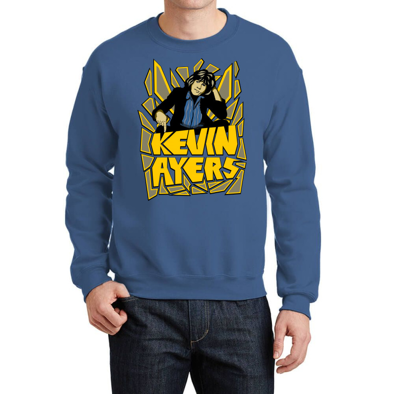 Kevin Ayers Green Crewneck Sweatshirt | Artistshot