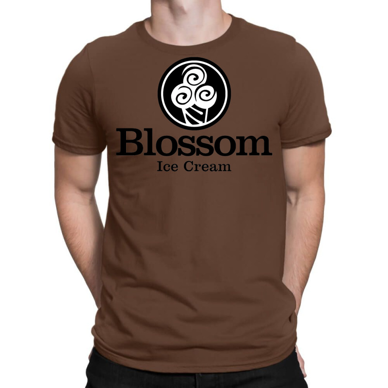 Blossom Ice Cream Blue T-shirt | Artistshot