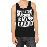 Machine Operator Cnc Machinist Cnc Operator Red Tank Top | Artistshot