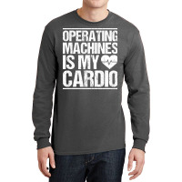 Machine Operator Cnc Machinist Cnc Operator Red Long Sleeve Shirts | Artistshot