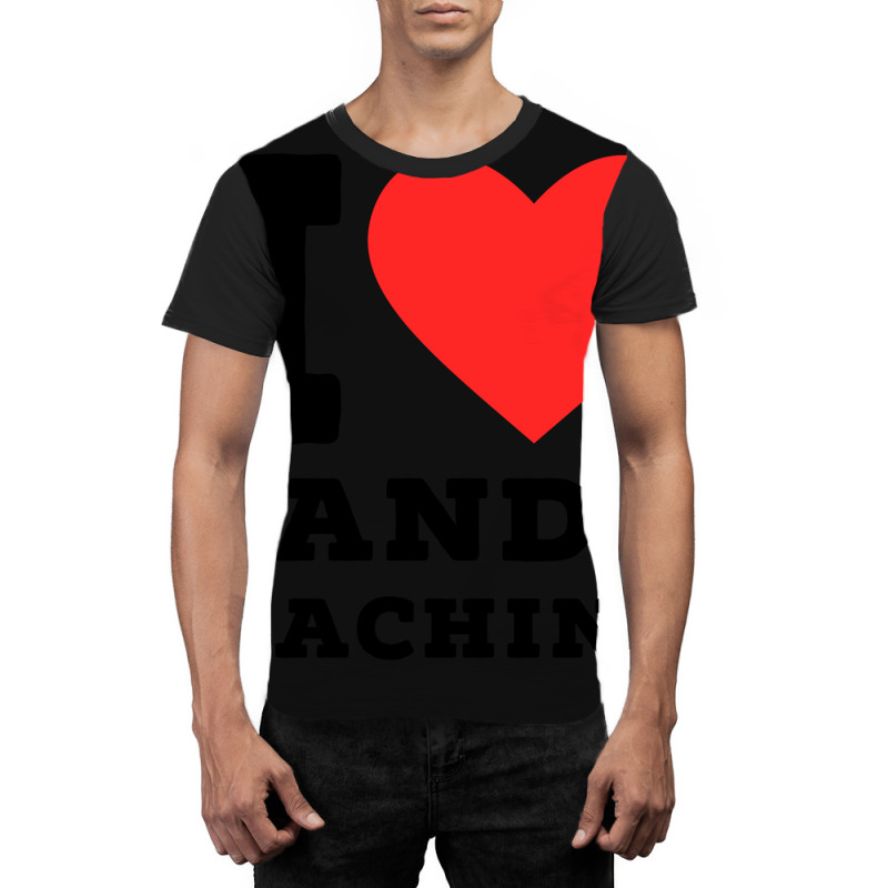 I Love Candy Machine Cool Graphic T-shirt | Artistshot