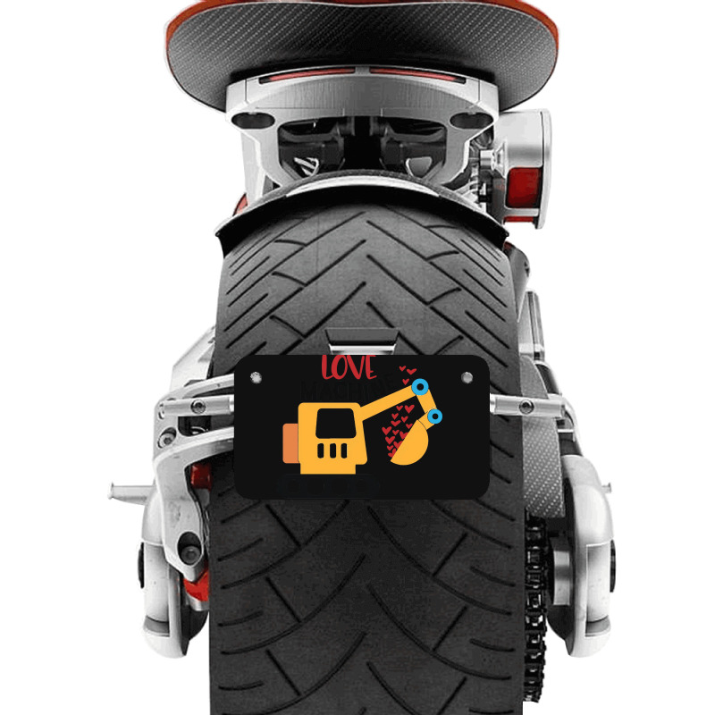 Love Machine Travel Motorcycle License Plate | Artistshot