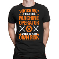 Machine Operator Cnc Machinist Cnc Operator Vintag T-shirt | Artistshot