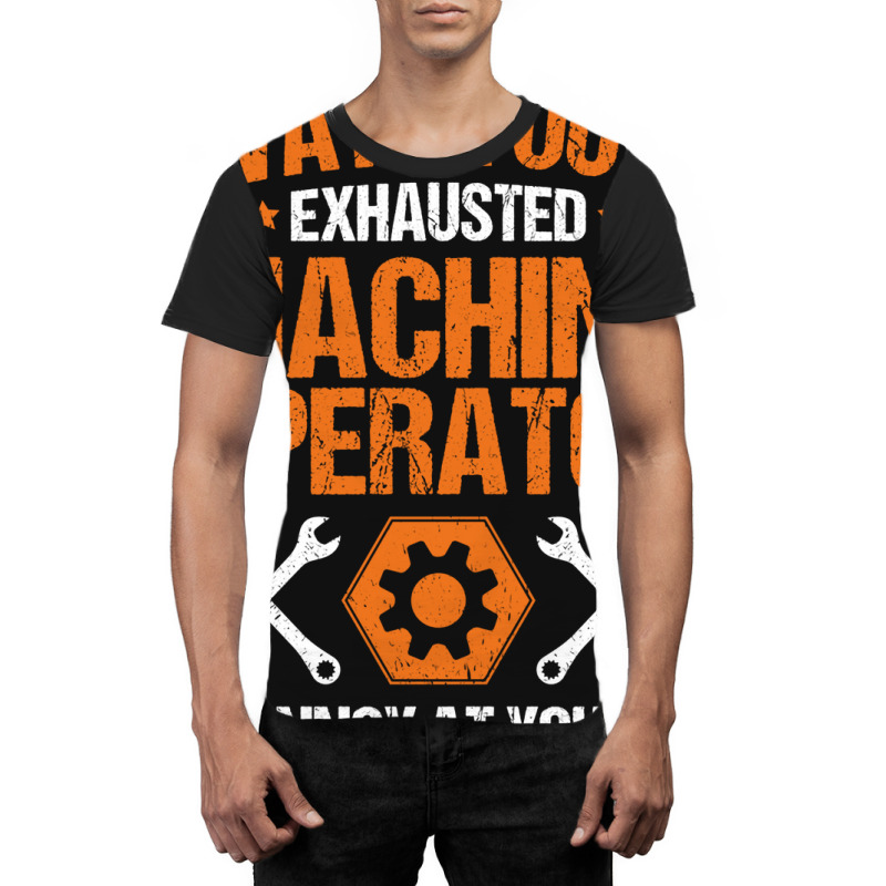 Machine Operator Cnc Machinist Cnc Operator Vintag Graphic T-shirt | Artistshot