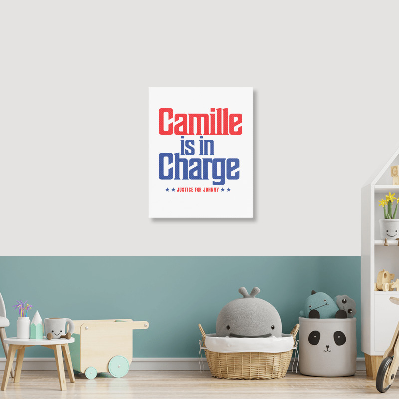 Camille Is In Charge Love Portrait Canvas Print | Artistshot