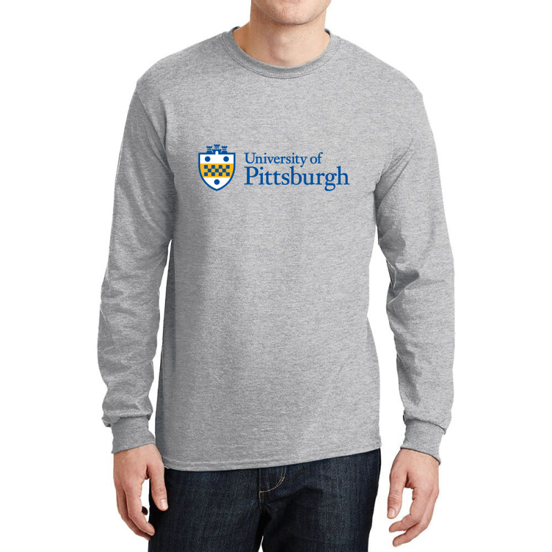 University Of Pittsburgh Wordmark New Long Sleeve Shirts | Artistshot