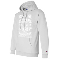 Machining Machinist Modelmaker 80s Champion Hoodie | Artistshot