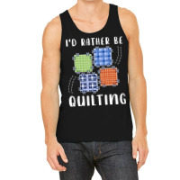 Id Rather Be Quilting Yellow Tank Top | Artistshot