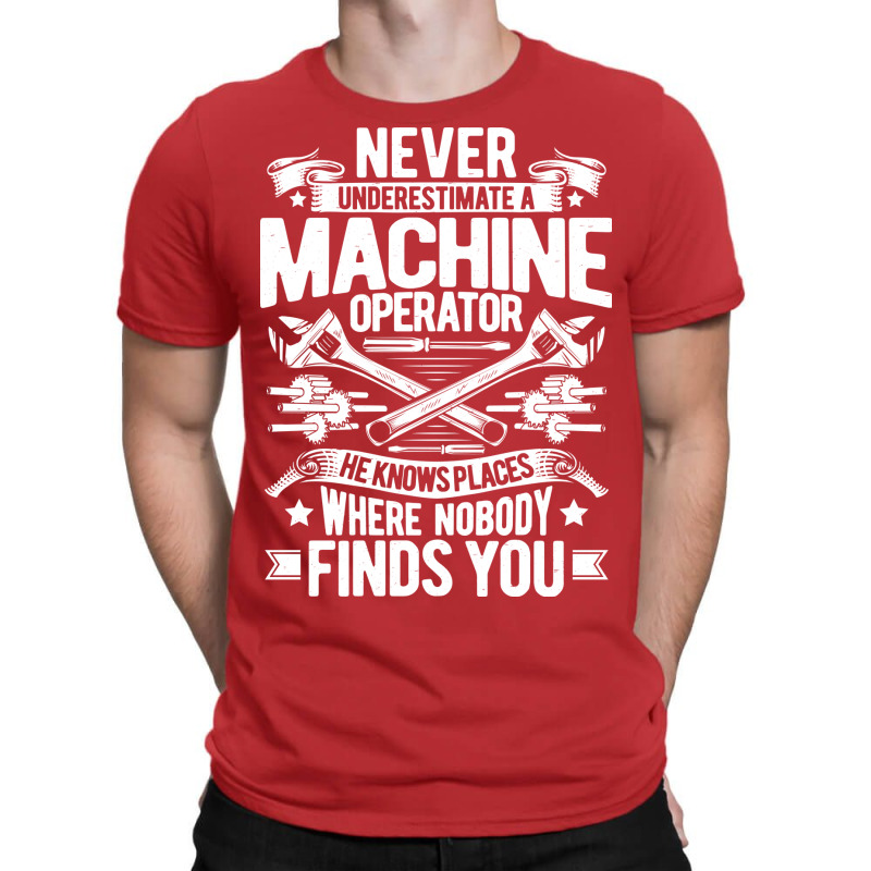 Machine Operator Machinist 80s T-shirt | Artistshot