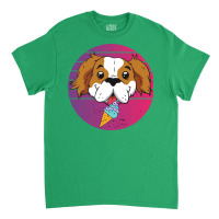 Dog Licks Ice Cream Tumblr Classic T-shirt | Artistshot