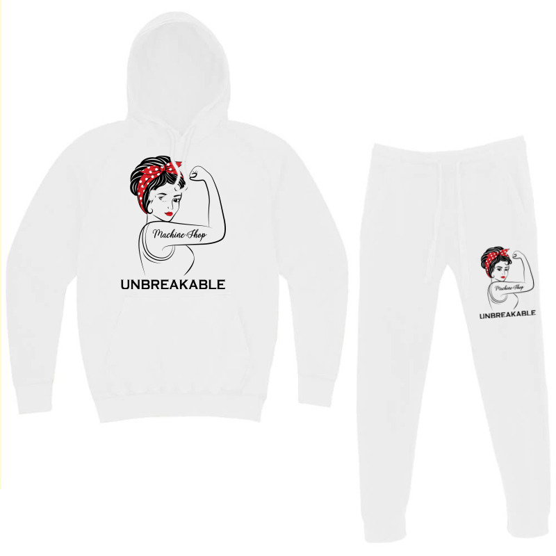 Machine Shop Unbreakable Gift Hoodie & Jogger Set | Artistshot