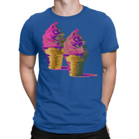 Multi Colored Ice Cream Hipster T-shirt | Artistshot