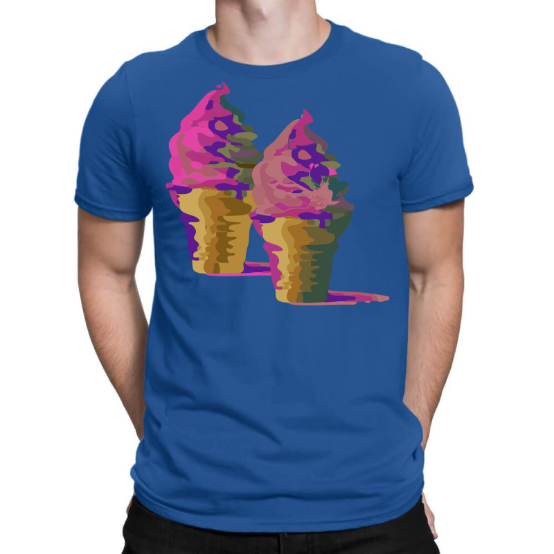 Multi Colored Ice Cream Hipster T-Shirt by doveriilskeh | Artistshot