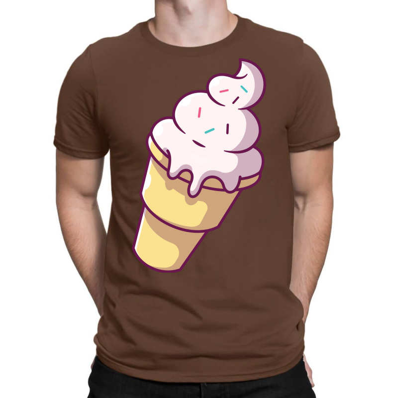 Vanilla Ice Cream Meses Cartoon Boy T-Shirt by pleppkelsf | Artistshot