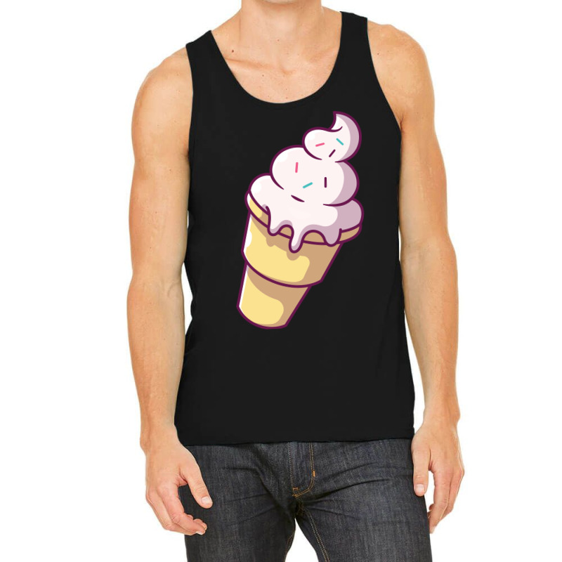 Vanilla Ice Cream Meses Cartoon Boy Tank Top by pleppkelsf | Artistshot