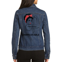 Machine Repairman Unbreakable 70s Ladies Denim Jacket | Artistshot