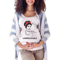 Machine Repairman Unbreakable 70s Maternity Scoop Neck T-shirt | Artistshot