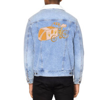 Dickie Dee Ice Cream Bike Humor Unisex Sherpa-lined Denim Jacket | Artistshot