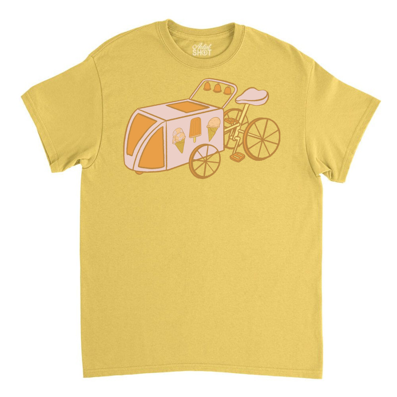 Dickie Dee Ice Cream Bike Humor Classic T-shirt by shabnajianxiq | Artistshot