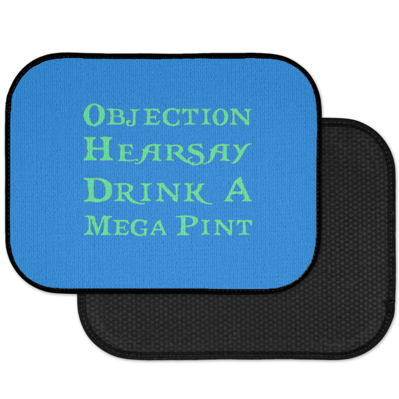 Objection Hearsay Boy Rear Car Mat | Artistshot